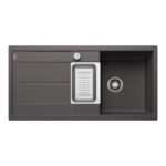 כיור מטבח מטרה 6S בלנקו | METRA 6 S BLANCO - רוק גריי