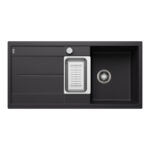 כיור מטבח מטרה 6S בלנקו | METRA 6 S BLANCO - שחור