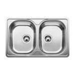 כיור מטבח לנטוס 8-IF בלנקו | LANTOS 8‑IF BLANCO - נירוסטה