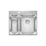 כיור מטבח סוליס 340/180-IF/A צד ימין | SOLIS 340/180-IF/A BLANCO - נירוסטה