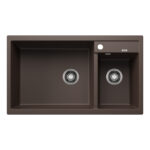 כיור מטבח מטרה 9 בלנקו | METRA 9 BLANCO - קפה