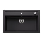 כיור מטבח דלאגו 8 | DALAGO 8 BLANCO - שחור