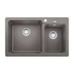 כיור מטבח נאיה 8 | NAYA 8 BLANCO - אלומטליק