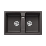 כיור מטבח לקסה 8 | LEXA 8 BLANCO - רוק גריי