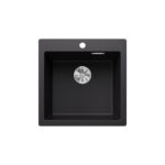 כיור מטבח פלאון 5  | PLEON 5 BLANCO - שחור