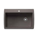 כיור בלנקו דיאמונד מקס DIAMOND MAX 1 BLANCO | DIAMOND MAX 1 - וולקנו גריי