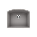 כיור בלנקו דיאמונד תחתון DIAMOND U BLANCO | DIAMOND U - מיטאלק גריי