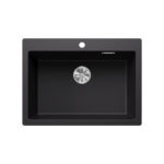 כיור מטבח פלאון 8 | PLEON 8 BLANCO - שחור
