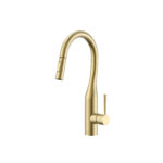 ברז לכיור מטבח קארלוס | CARLOS K816 - זהב מוברש