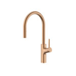 ברז לכיור מטבח קארלוס | CARLOS K568 - רוז גולד מוברש