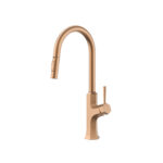 ברז לכיור מטבח קארלוס | CARLOS K794A - רוז גולד מוברש