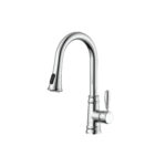 ברז לכיור מטבח קארלוס | CARLOS K121 - ניקל מבריק