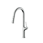 ברז לכיור מטבח קארלוס | CARLOS K999 - ניקל מבריק