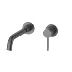 ברז קיר לכיור רחצה קארלוס | CARLOS B246 - גרפיט מוברש