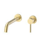 ברז קיר לכיור רחצה קארלוס | CARLOS B246 - זהב מוברש