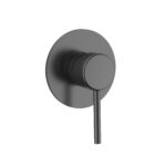 אינטרפוץ 3 דרך רוזטה 10 ס"מ CARLOS BA123 - גרפיט מוברש