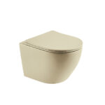 אסלה תלויה ומושב CARLOS GENIUS - פרגמון מט