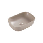 כיור מונח חרס מלבני לאמבטיה 8426 CARLOS - פרגמון מט