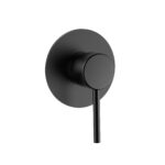 אינטרפוץ 3 דרך רוזטה 10 ס"מ CARLOS BA123 - שחור מט