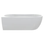 אמבטיה מונחת 170/75 סגנון מודרני מוד FALCONS MOOD L - לבן מבריק