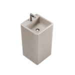 כיור אמבטיה עומד ריצפתי ריזן | CARLOS MODERN - מוקה סטון