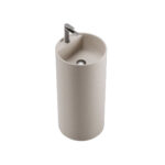 כיור אמבטיה עומד ריצפתי ריזן | CARLOS MUNDIA - מוקה סטון