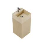 כיור אמבטיה עומד ריצפתי ריזן | CARLOS LUMIN - מוקה