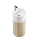 כיור אמבטיה עומד ריצפתי ריזן | CARLOS ZVELTE - מוקה