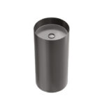 כיור אמבטיה עומד נירוסטה | CARLOS ORBIS - גרפיט