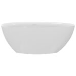 אמבטיה מונחת  160/75 סגנון מודרני דגם ליגרה FALCONS LEGRA - לבן מט