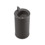 כיור אמבטיה עומד ריצפתי ריזן | CARLOS TANGLE - אפור כהה מט