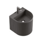 כיור אמבטיה ריזן | CARLOS VECTIS - אפור כהה מט