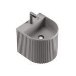 כיור אמבטיה ריזן | CARLOS VECTIS - אפור בהיר מט