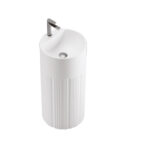 כיור אמבטיה עומד ריצפתי ריזן | CARLOS ZVELTE - לבן מט